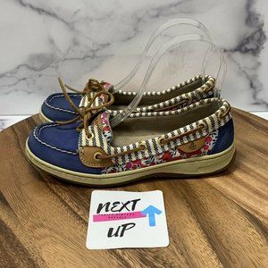 Sperry Top Sider Blue Boat Shoes Loafer Slip On Casual Berries Shoes Women’s 6.5